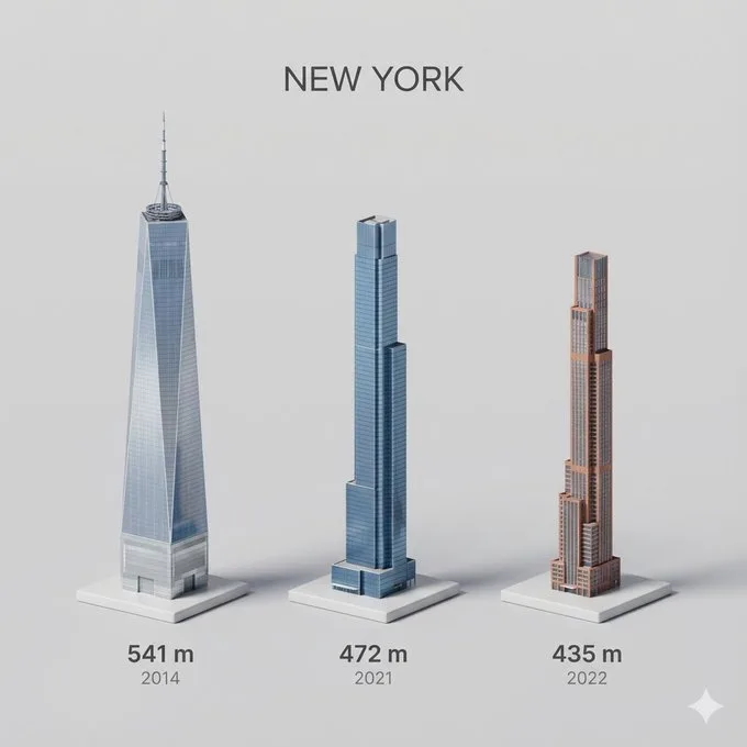 8.12. City's Tallest Buildings 3D View generated image example