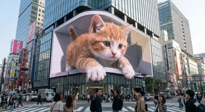 9.2. Urban 3D LED Display generated image example