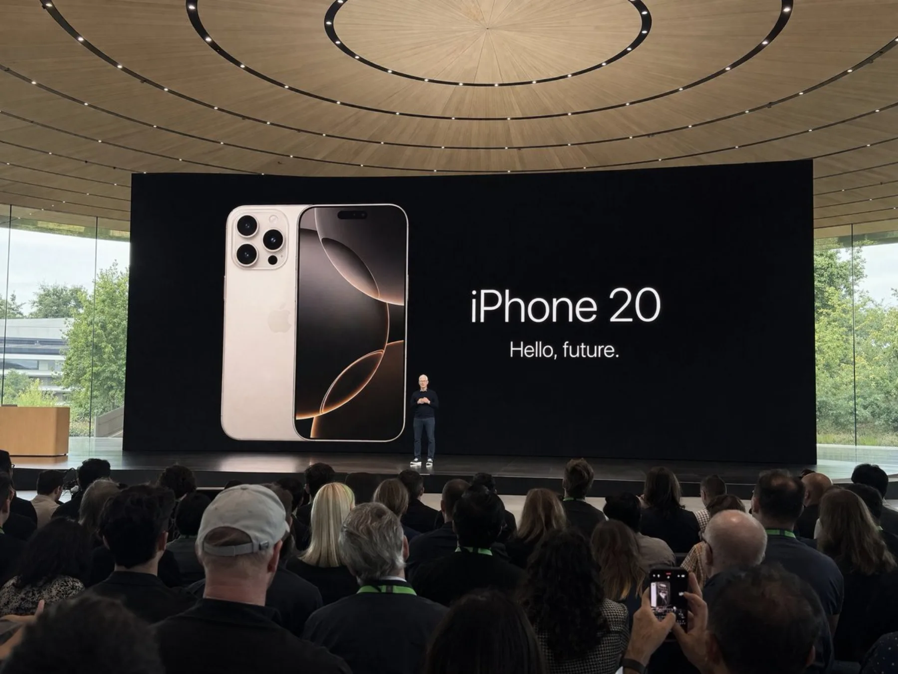 Amateur iPhone Keynote Snapshot example output