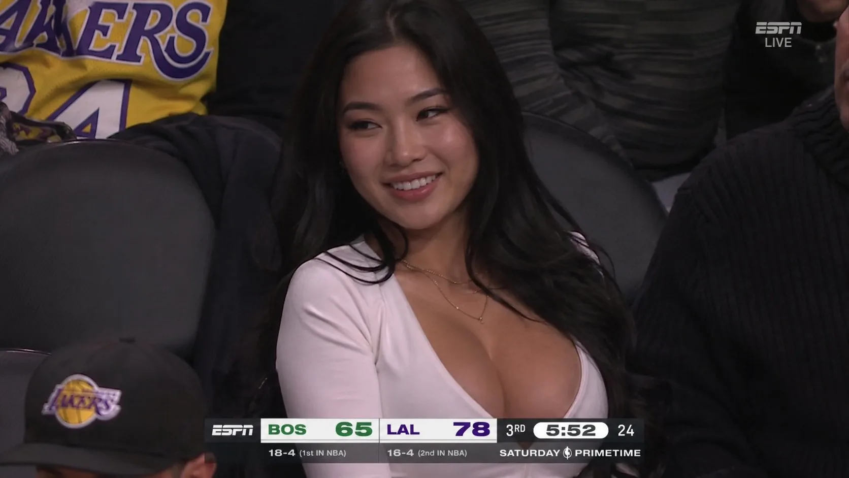Courtside Sports Broadcast Screenshot generated image example
