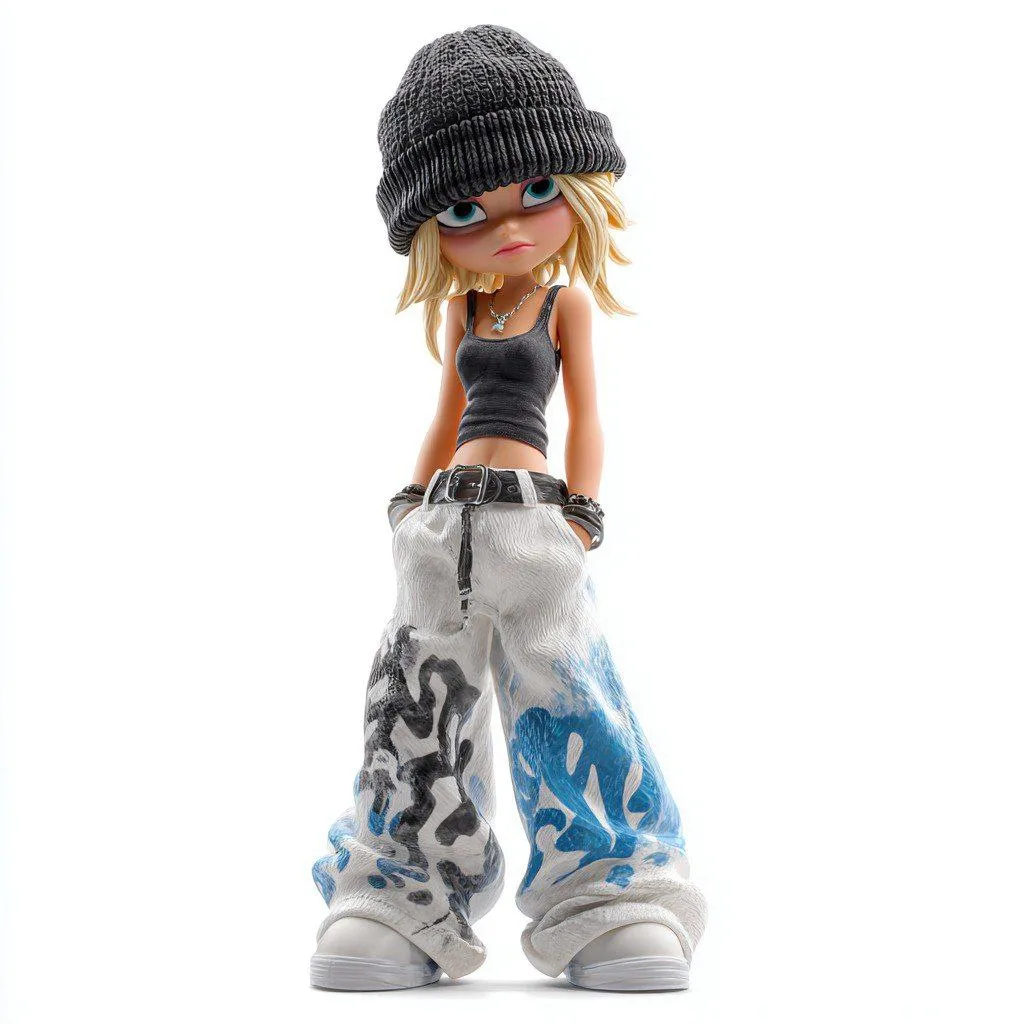 Crystal Resin Streetwear Blind Box Toy generated image example 4