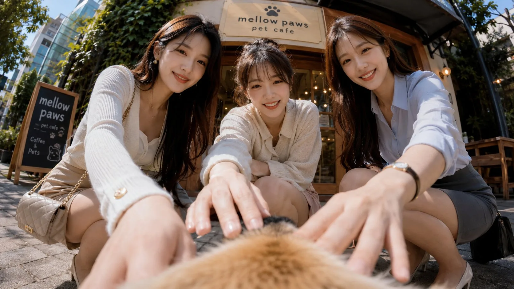 Dog Insta360 K-Pop POV Portrait generated image example
