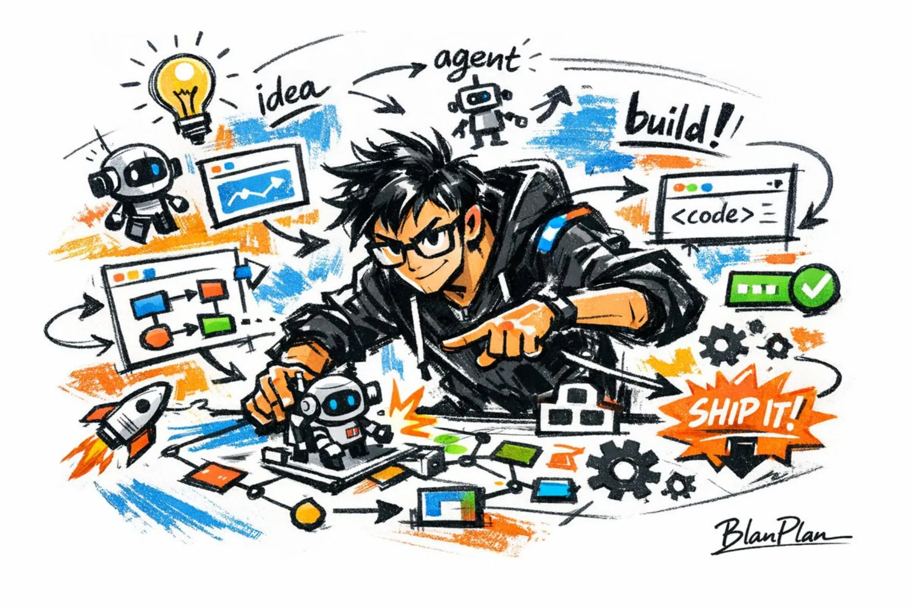 Doodle Sketch AI Builder example output