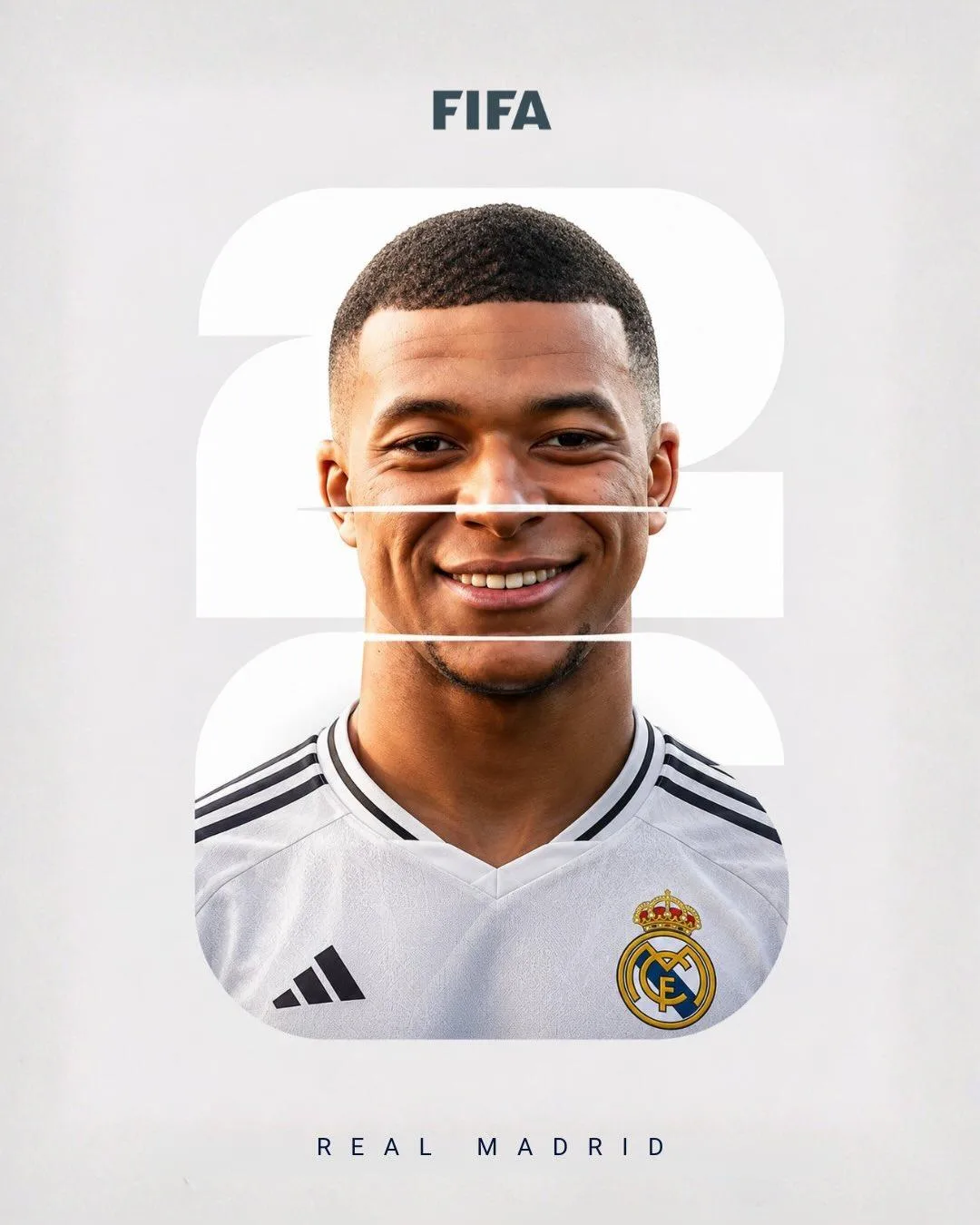 FIFA 25 Footballer Glitch Cover Poster generated image example 1