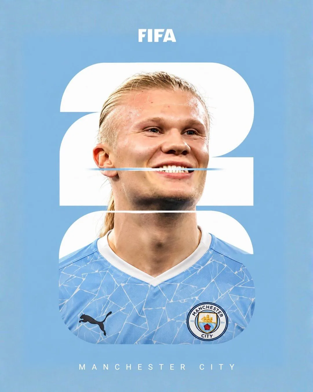 FIFA 25 Footballer Glitch Cover Poster generated image example 3