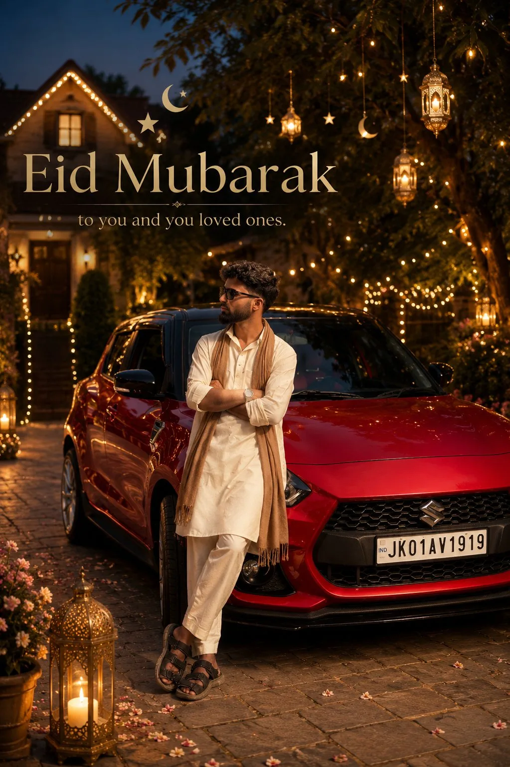 Hyper Realistic Cinematic Eid Portrait generated image variant 2