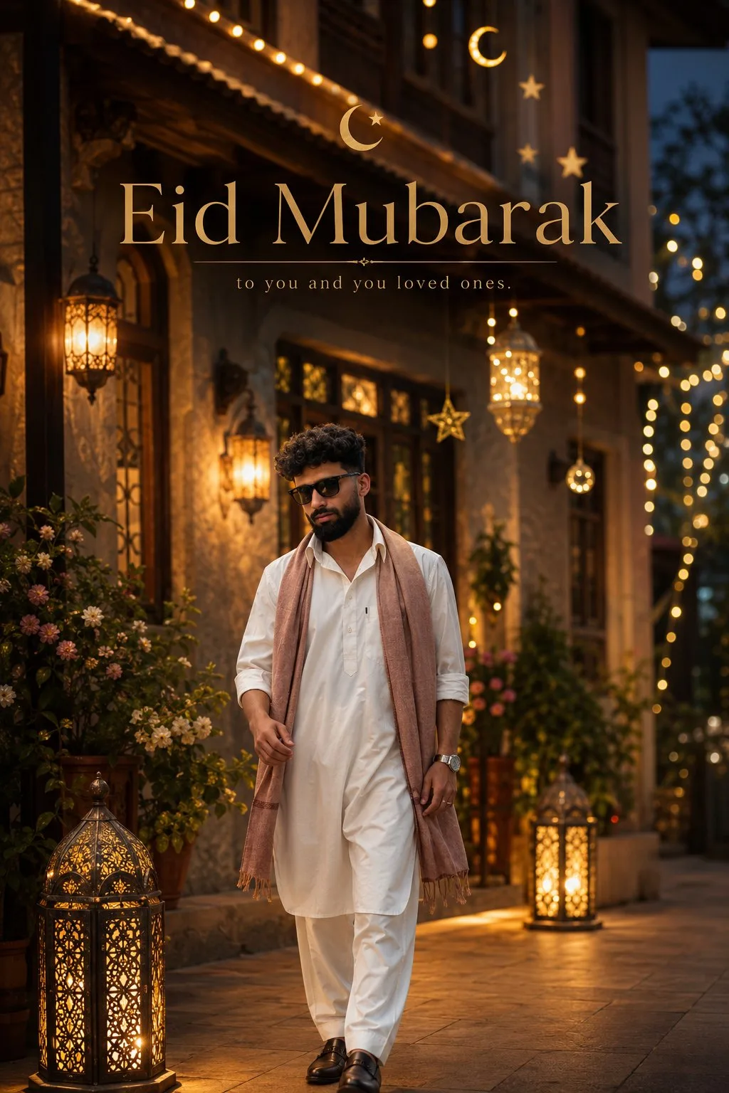 Hyper Realistic Cinematic Eid Portrait generated image variant 3
