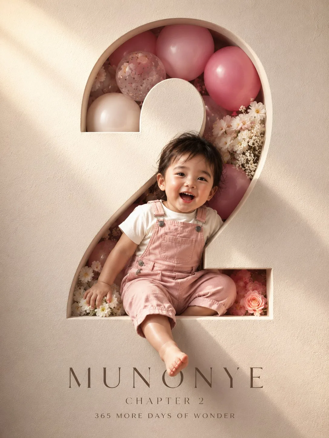 Luxury Birthday Number Two Poster generated image example 1