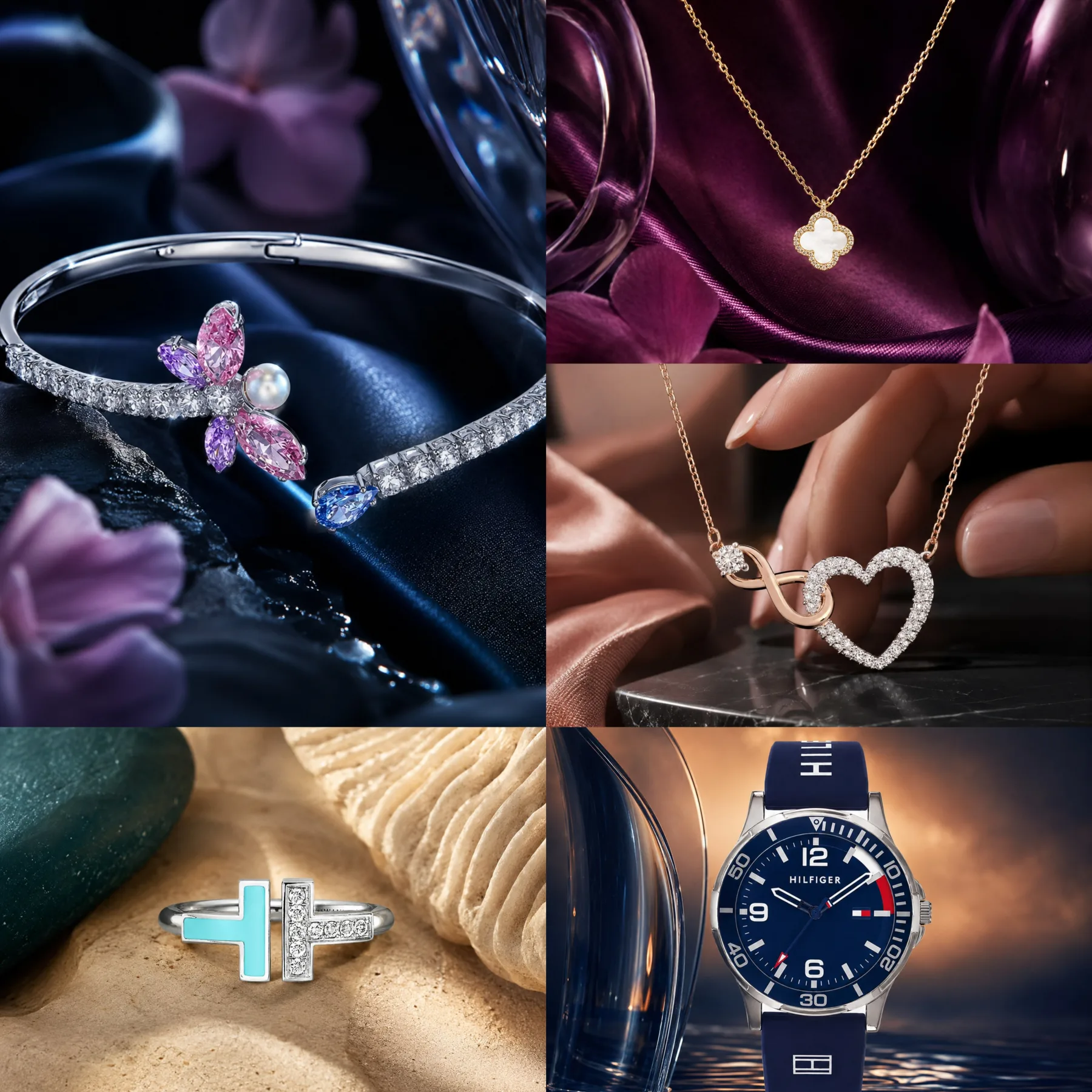 Luxury jewelry product alchemy campaign generated image example