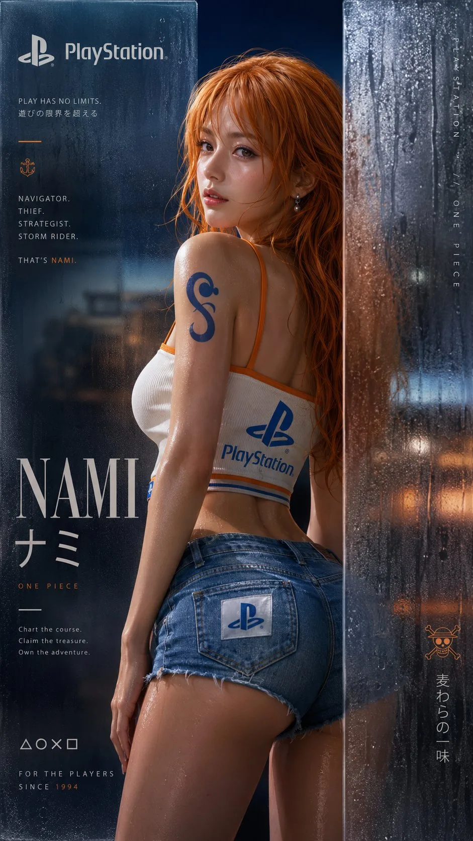 Nami KFC Frosted Glass Promo Poster generated image example 1