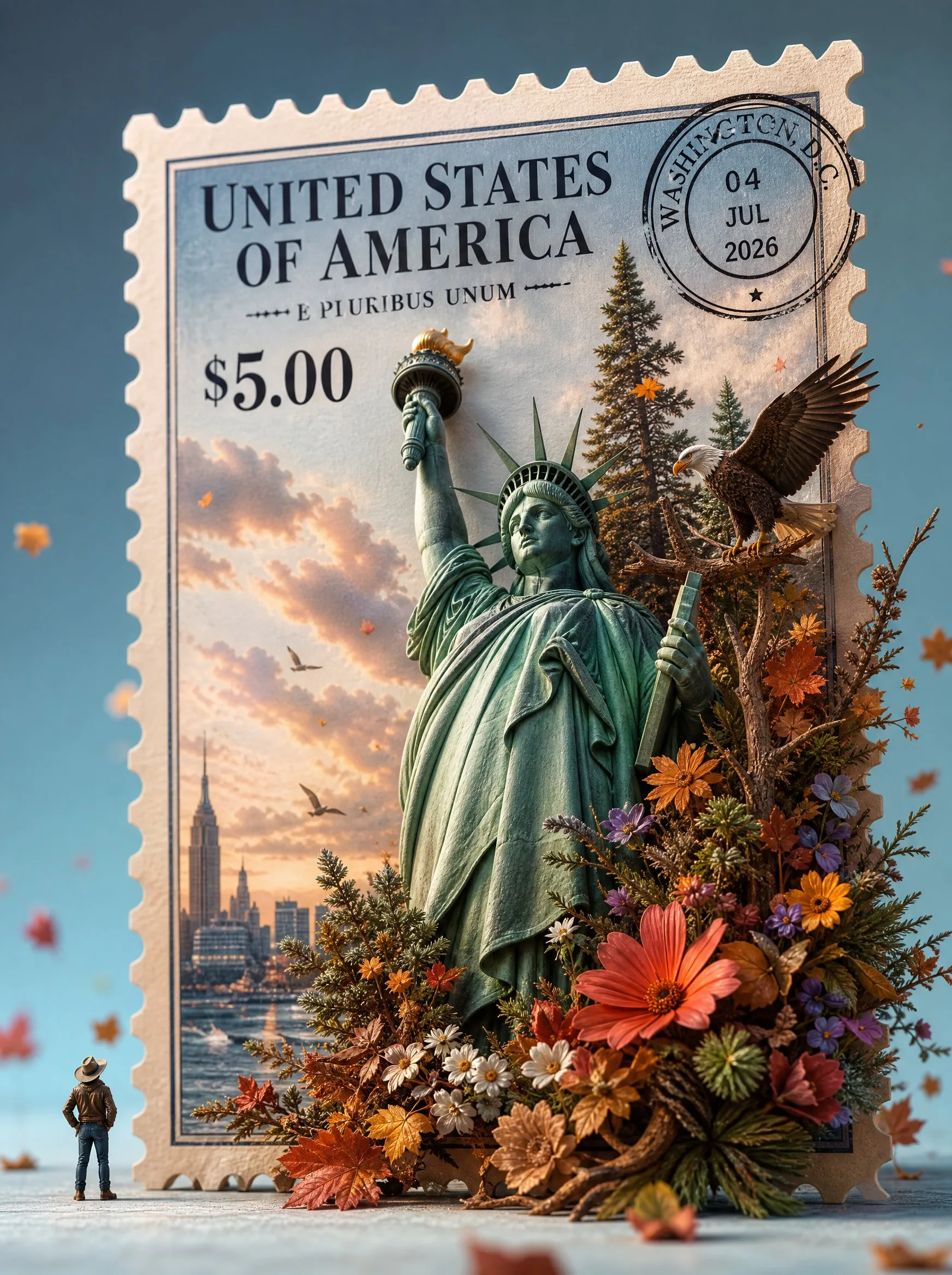 Hyper Realistic Macro Photography Shot Giant Freestanding Vintage Pos... generated image variant 2