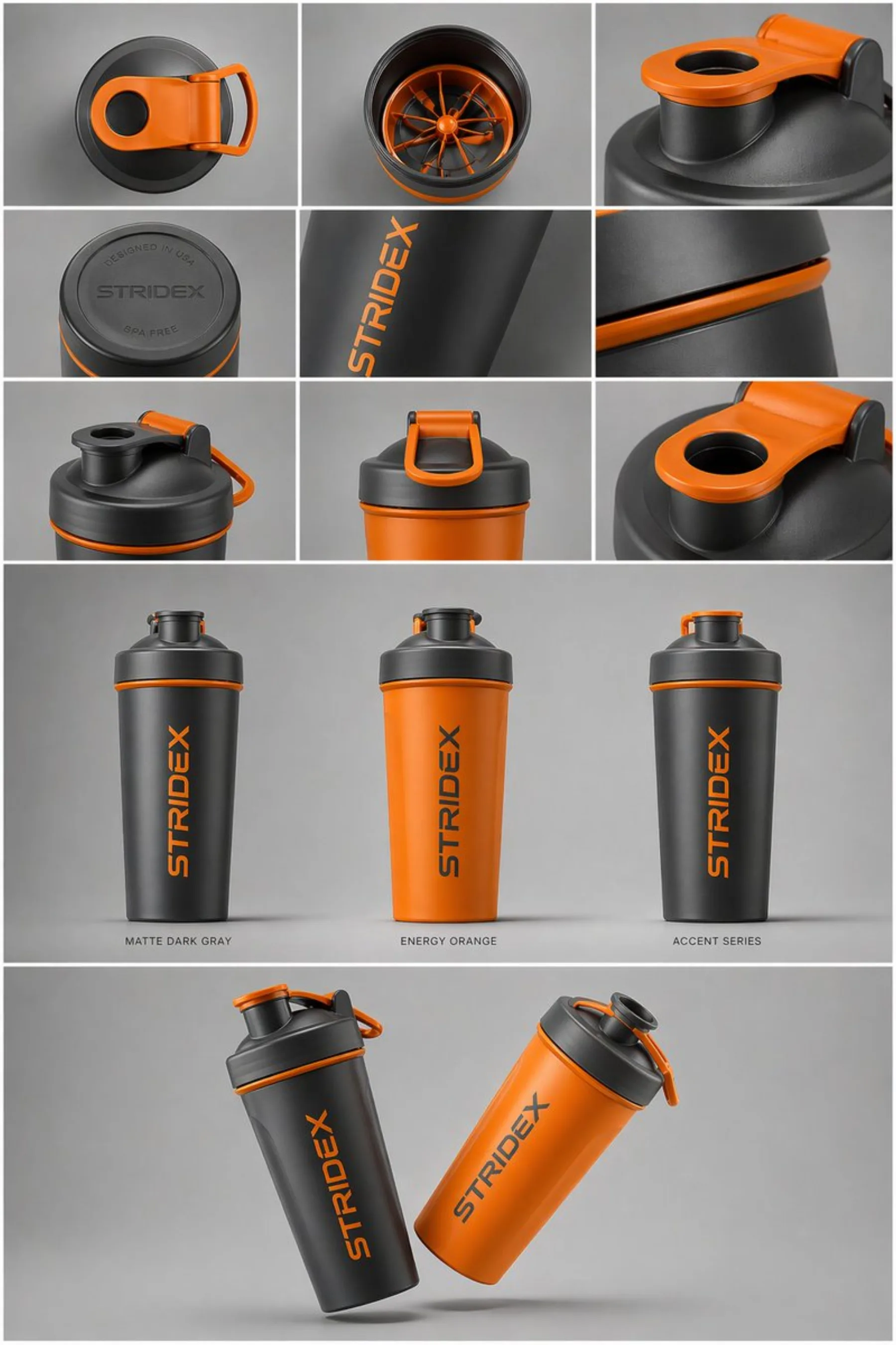 E-commerce Main Image - Industrial Design Presentation Sheet example output